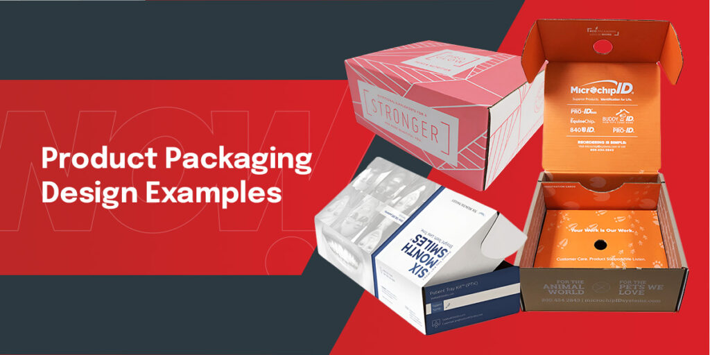 Product packaging examples