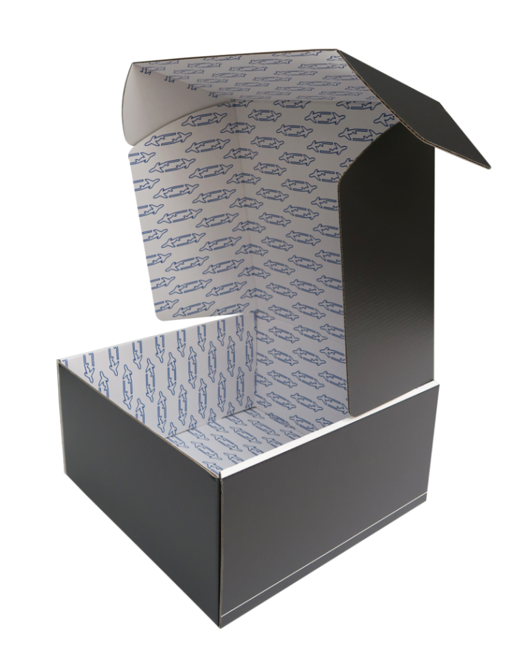 Custom Printed Black Shipping Boxes Custom Boxes Now